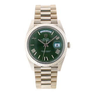 ROLEX Rolex Day-Date 40 Olive Green Arabic Dial 228239 (PB25)
