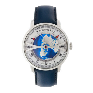 Other Brands Arnold & Son Globetrotter 42 Steel