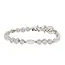 VHV (JEWELERY) WF 14KT WHITE GOLD CUSTOM LAB DIAMOND BRACELET 4.65CT