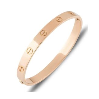 Cartier WF CARTIER LOVE BRACELET SIZE 21 ROSE GOLD (FACTORY FROM CARTIER)(BP) RECEIPTS FROM CARTIER