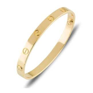 Cartier WF CARTIER LOVE BRACELET SIZE 21 YELLOW GOLD (FACTORY FROM CARTIER) (B+P) RECIEPTS FROM CARTIER