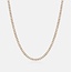 VHV (JEWELERY) WF 14KT ROSE GOLD LAB GROWN DIAMOND TENNIS NECKLACE 17.5 INCH.