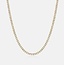 VHV (JEWELERY) WF 14KT YELLOW GOLD LAB GROWN DIAMOND TENNIS NECKLACE 20 INCH.