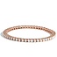 VHV (JEWELERY) WF 14K ROSE GOLD LAB DIAMOND TENNIS BRACELET 1O PT