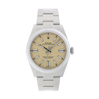 ROLEX ROLEX OYSTER PERPETUAL BEIGE 41MM (26BP) #134300