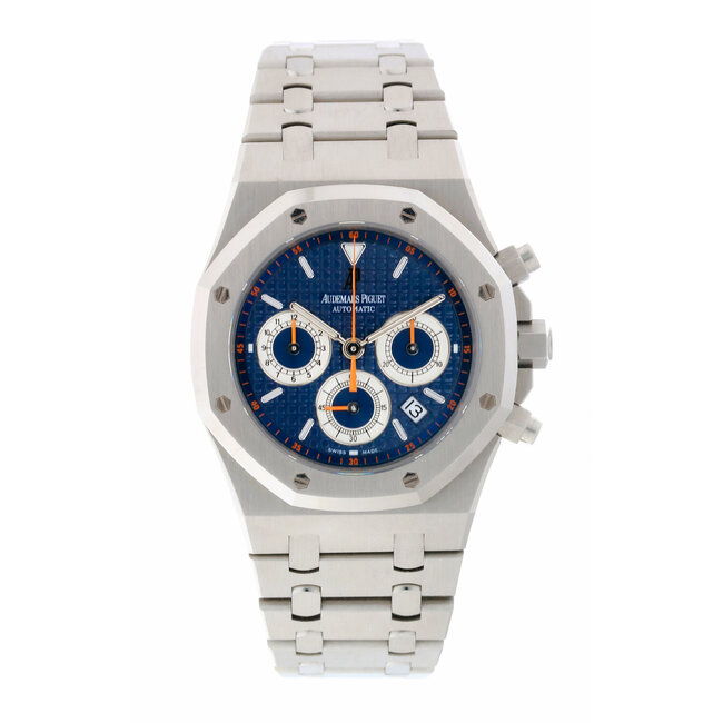 Audemars Piguet Audemars Piguet Royal Oak 39mm Blue Dial Steel Mens Watch 26300ST