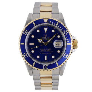 ROLEX Rolex Submariner Date 40 Blue Dial Two-Tone (91)