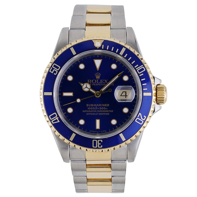 ROLEX Rolex Submariner Date 40 Blue Dial Two-Tone (91)