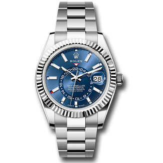 ROLEX Rolex White Rolesor Sky-Dweller Watch (BP23)