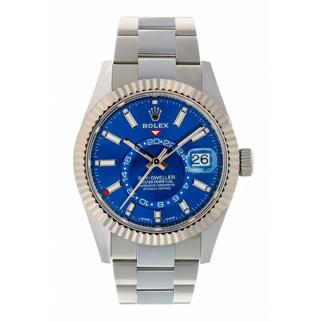 ROLEX Rolex White Rolesor Sky-Dweller Watch (BP23)