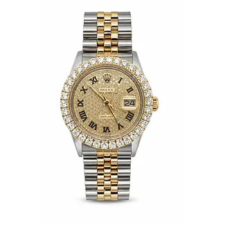 ROLEX Rolex Datejust 36mm Custom Bezel and Dail