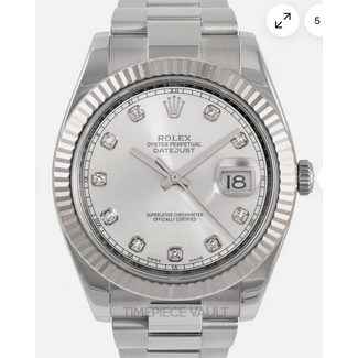 ROLEX Rolex Datejust II 116334 Steel 41mm(15)