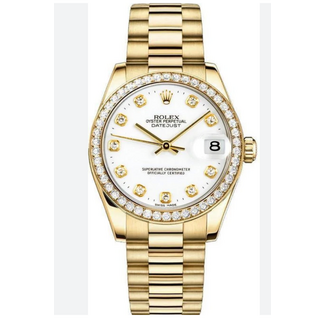 ROLEX Rolex Women's President Midsize 31mm(Custom Dial and Bezel-84)