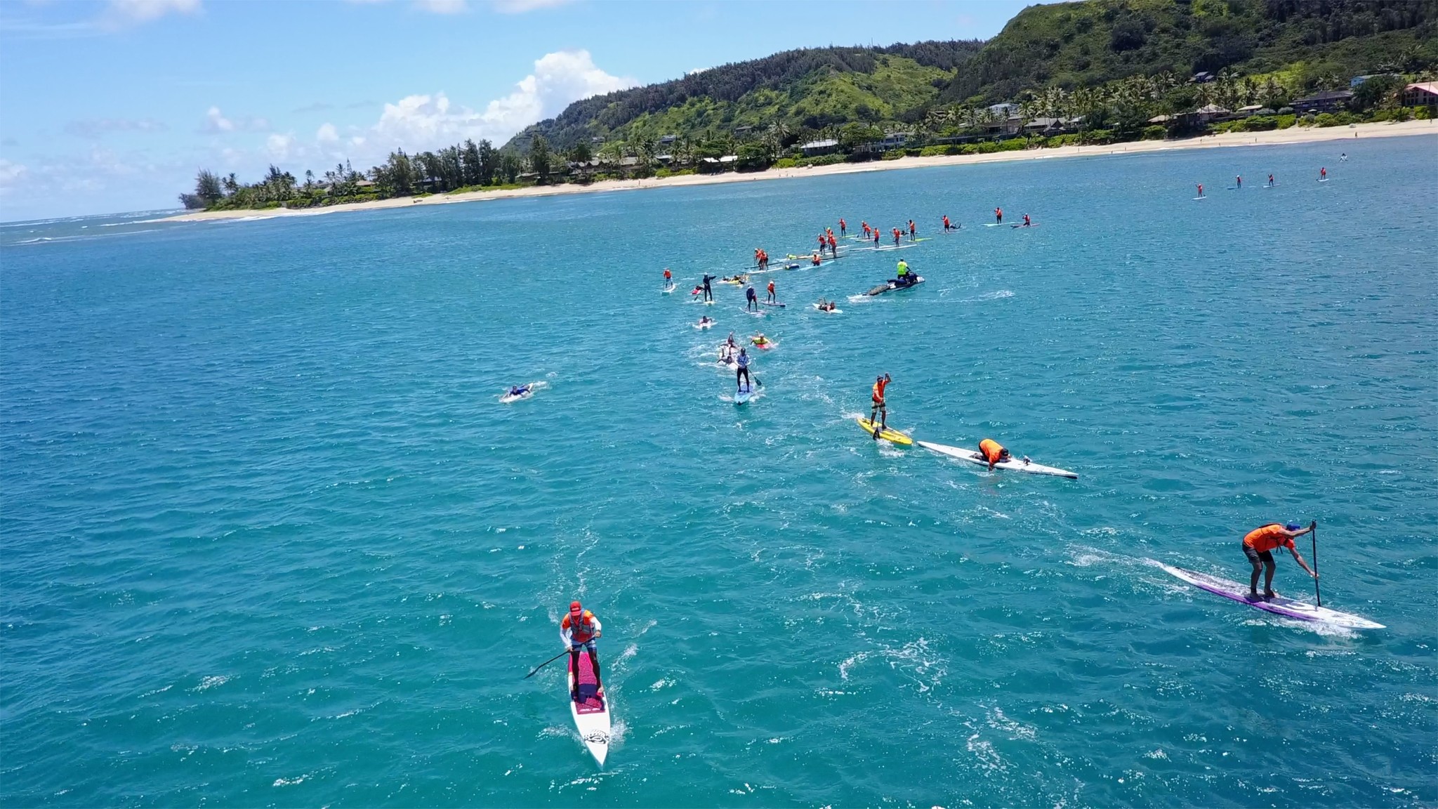 Blue Planet Wet Feet Hawaii Paddleboard race