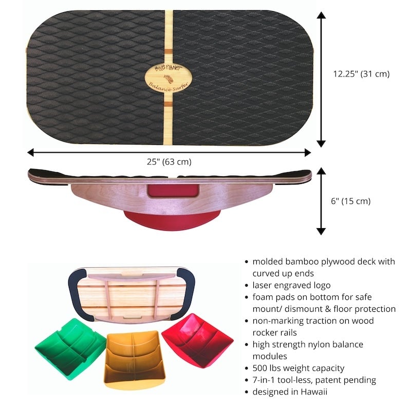 Balance Surfer Specs