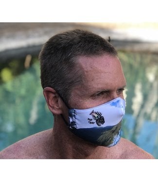 Blue Planet Blue Planet Reusable, Reversible Face Mask- Wave