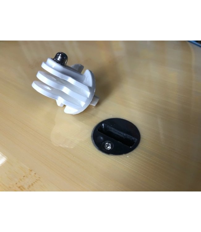 GoPro FCS Mount - White