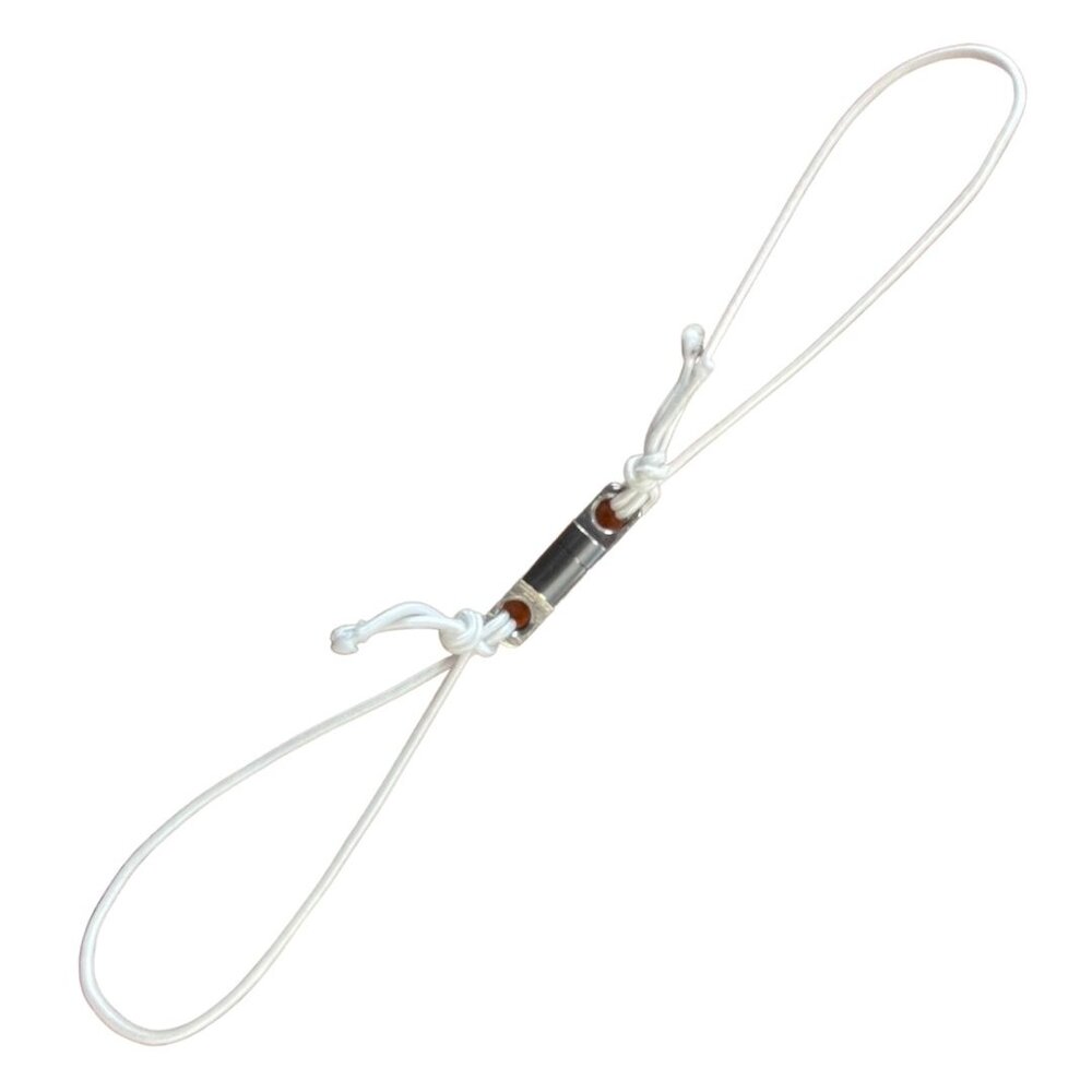 Wing Foil Leash Swivel w/ Spectra loops