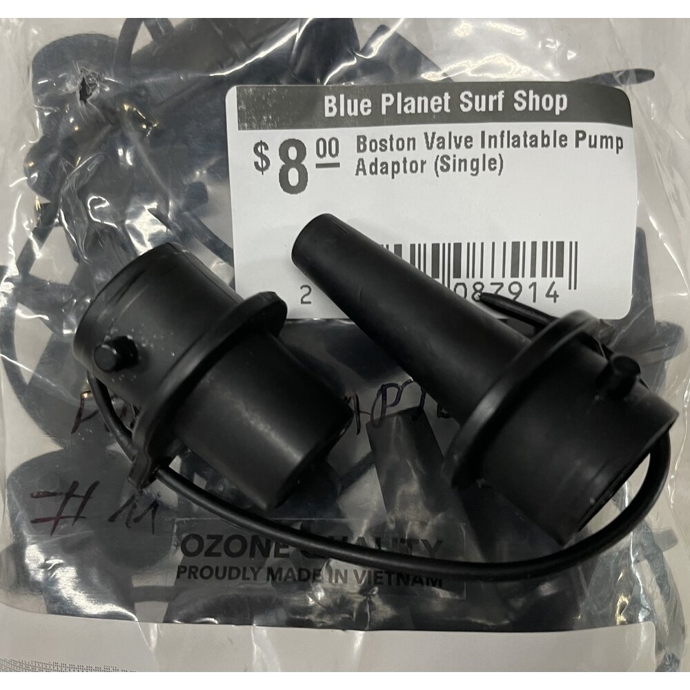 Ozone Boston Valve Inflatable Pump Adaptor (Single)