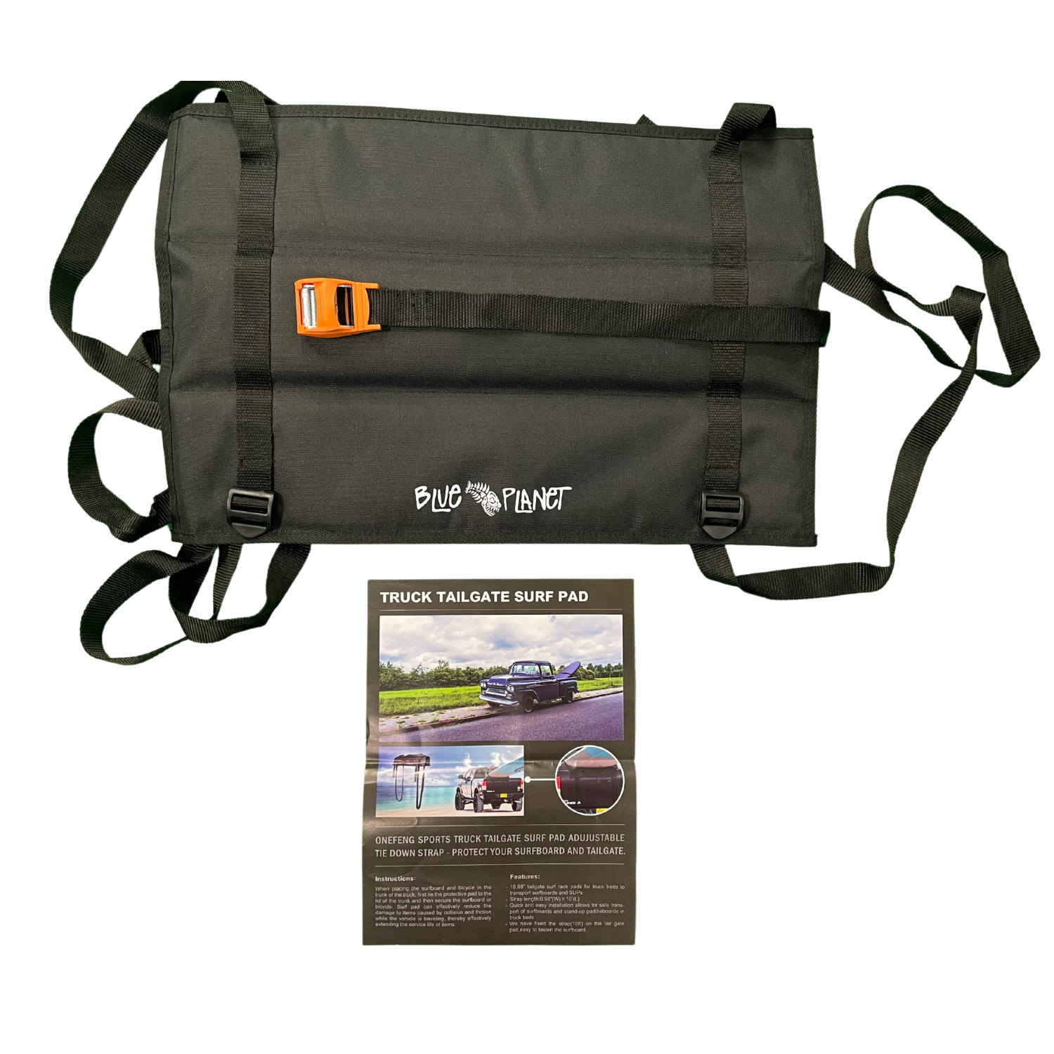 Blue Tailgate Surf Pad