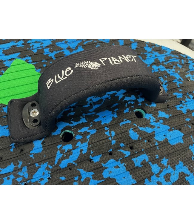 Blue Planet Lightweight Neoprene Foot Strap with screws and washers