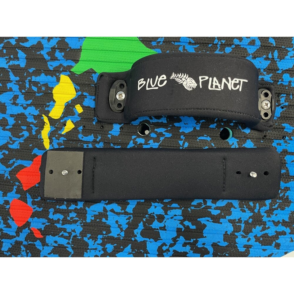 Lightweight Neoprene Foot Strap with screws and washers