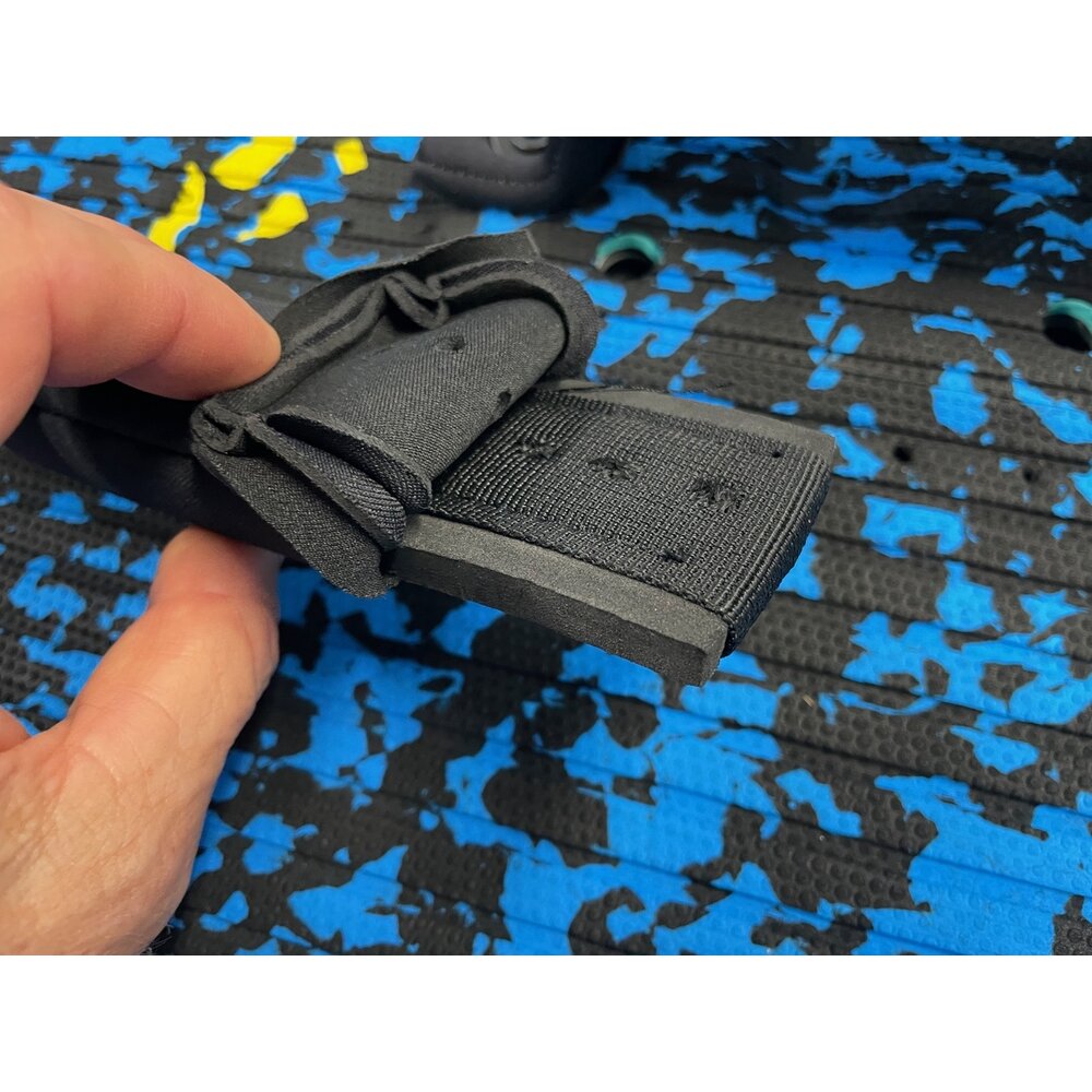Lightweight Neoprene Foot Strap with screws and washers