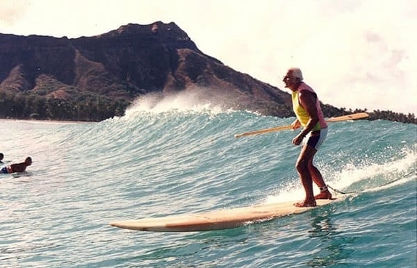 John Zapatocky paddleboarding pioneer