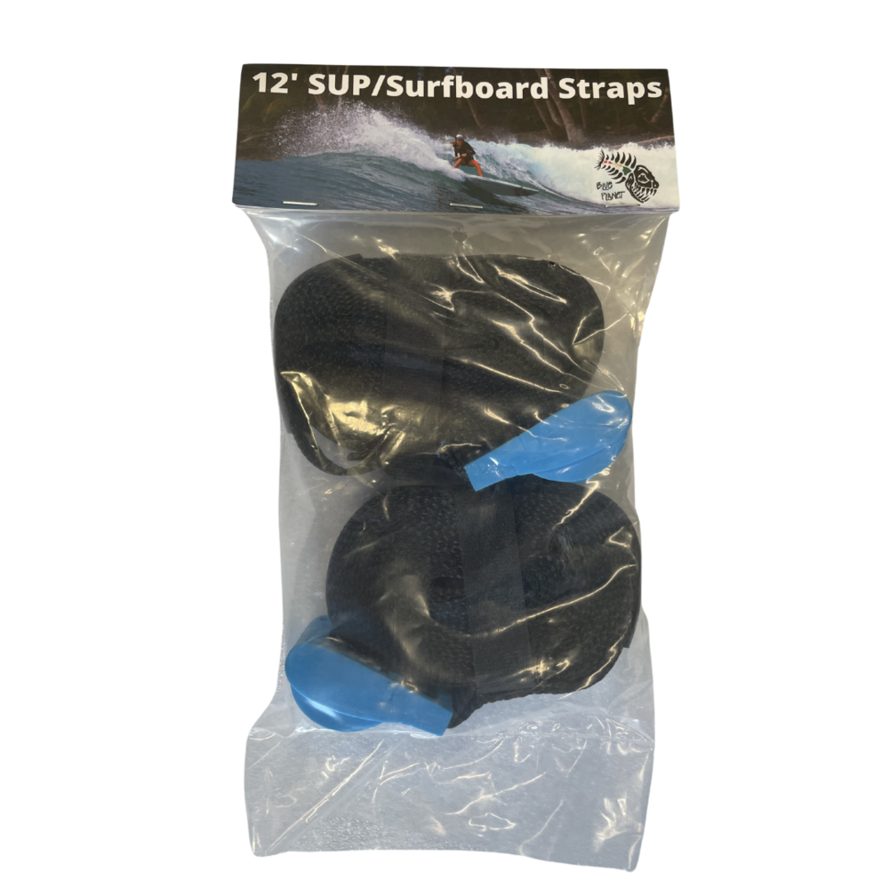 12' Surfboard Tie-Down Straps