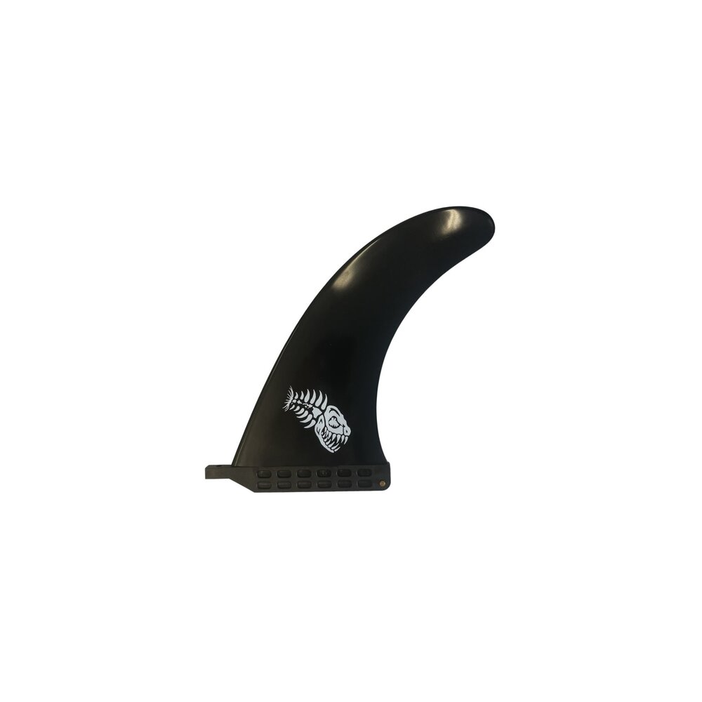 9" Black Plastic Center Fin