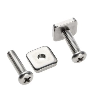 Stainless Steel Screw & Fin Plate