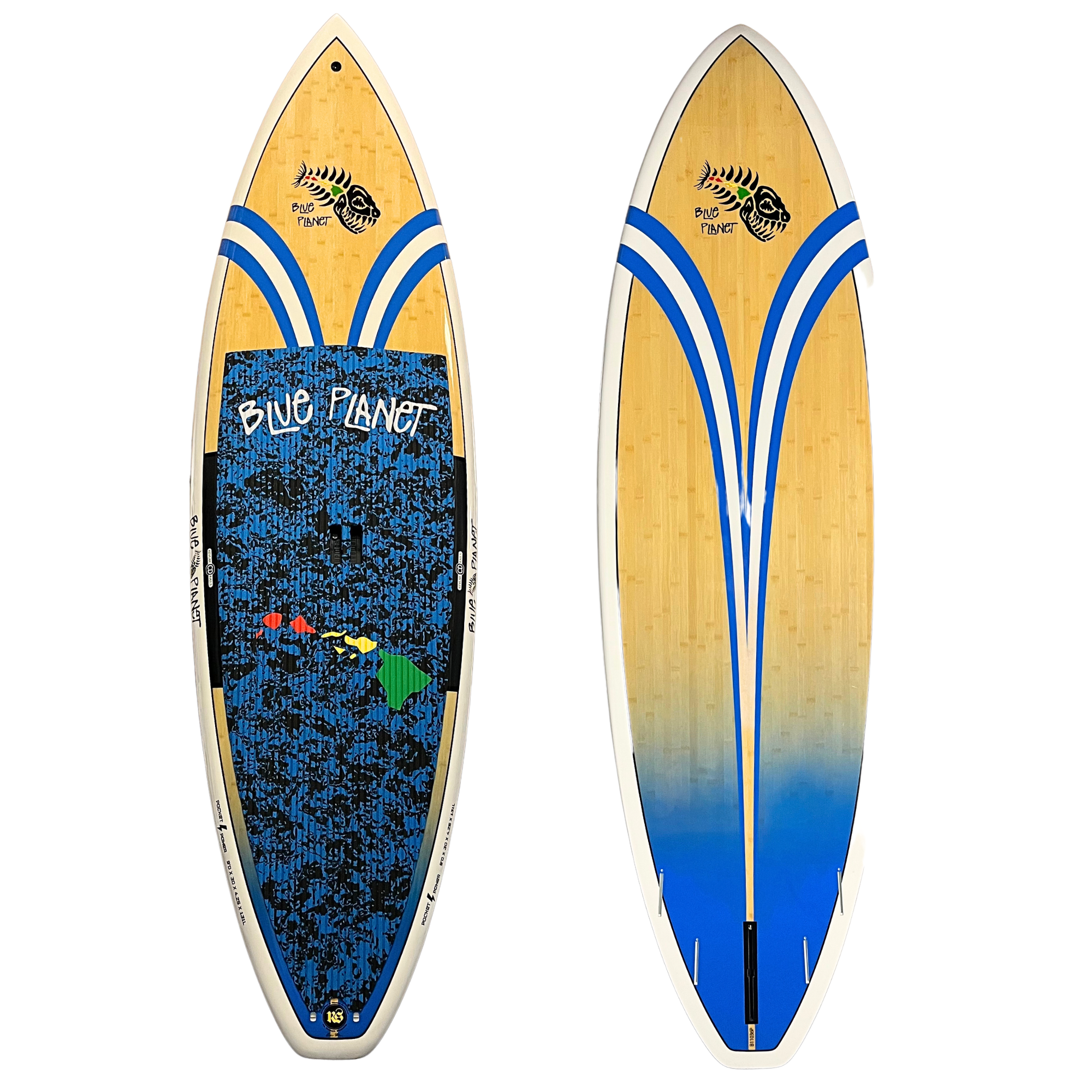 Roxy Break 7'0 x 22 x 3 ¼ Soft Surfboard - Hawaiian Ocean