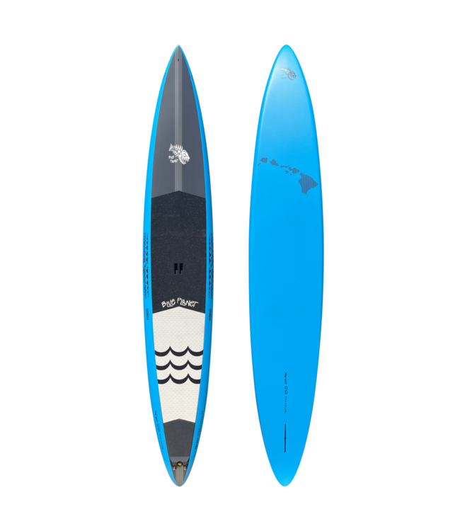 Blue Planet Bump Rider Carbon 14' Downwind Race SUP