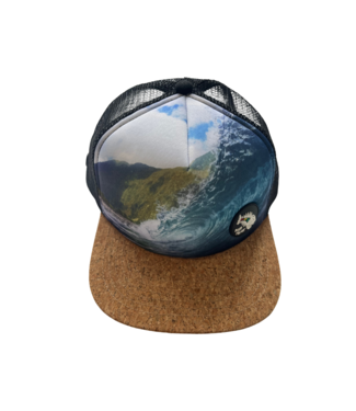 Blue Planet "Find Paradise" Molokai Wave Trucker - Cork Bill