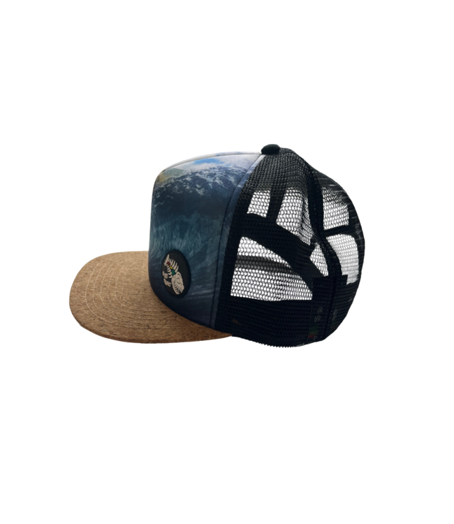 Blue Planet "Find Paradise" Molokai Wave Trucker - Cork Bill