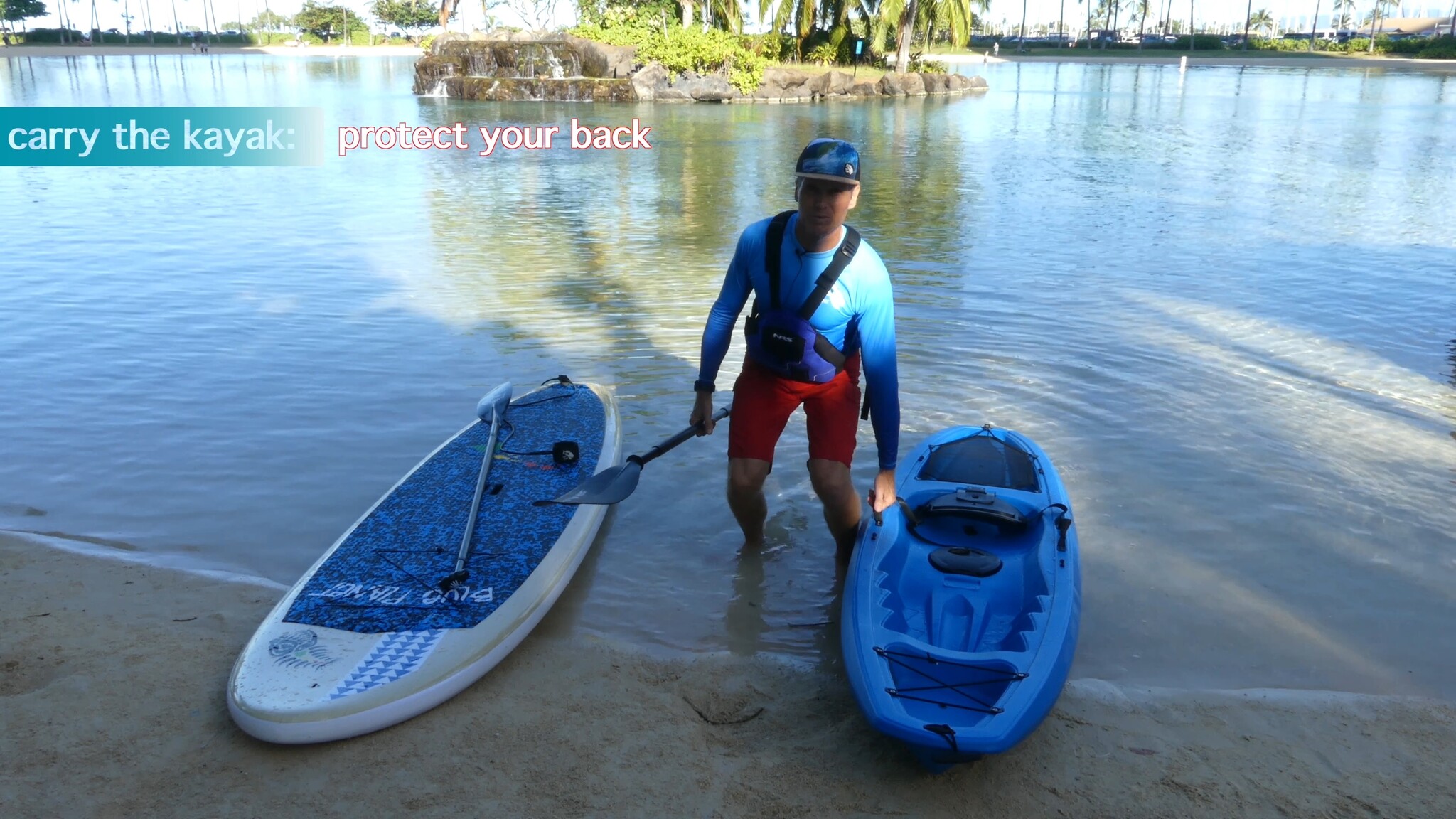 choosing kayak or paddleboard