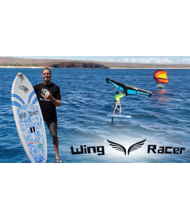 Blue Planet Wing Racer 5'8 x 21'' 90L Carbon