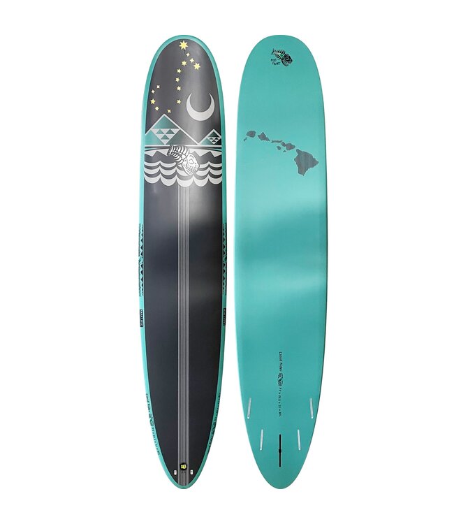 Blue Planet 9'2 x 22.5 x 3.1 x 82L Cloud Rider Longboard