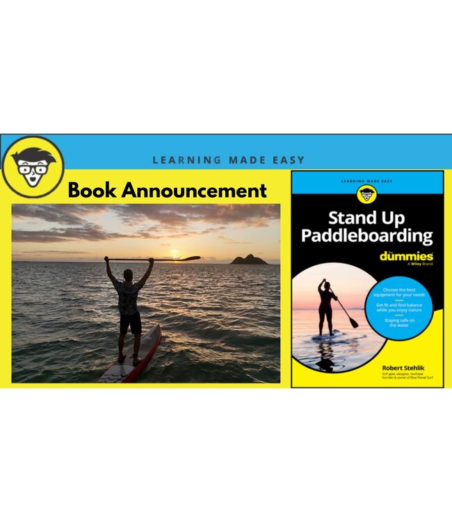 Stand Up Paddleboarding for Dummies Book with free customized message & signature