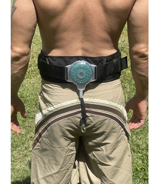 Blue Planet Retractable Reel Leash + Belt + Shock Cord Combo.