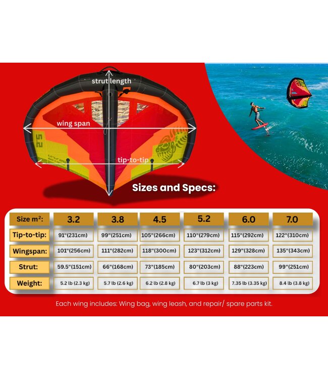 Blue Planet Super Fly Wing