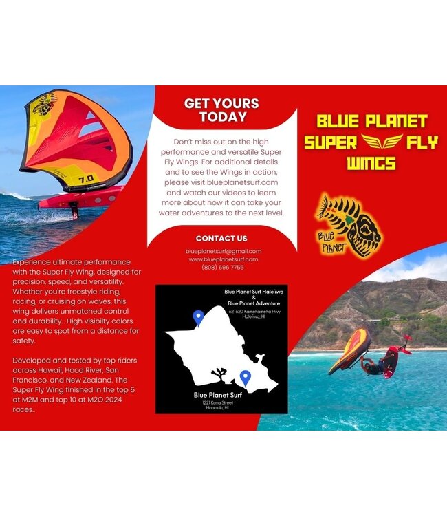 Blue Planet Super Fly Wing