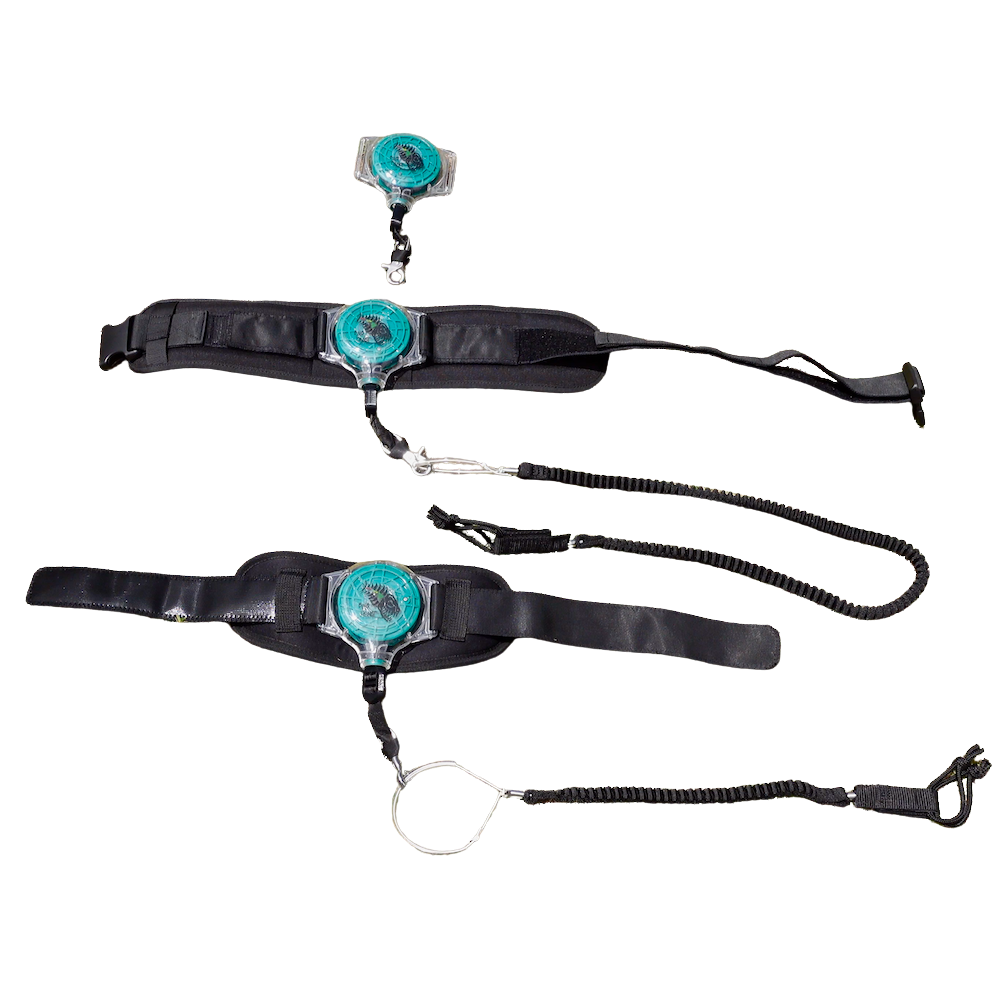 Retractable Reel Foiling Leash System