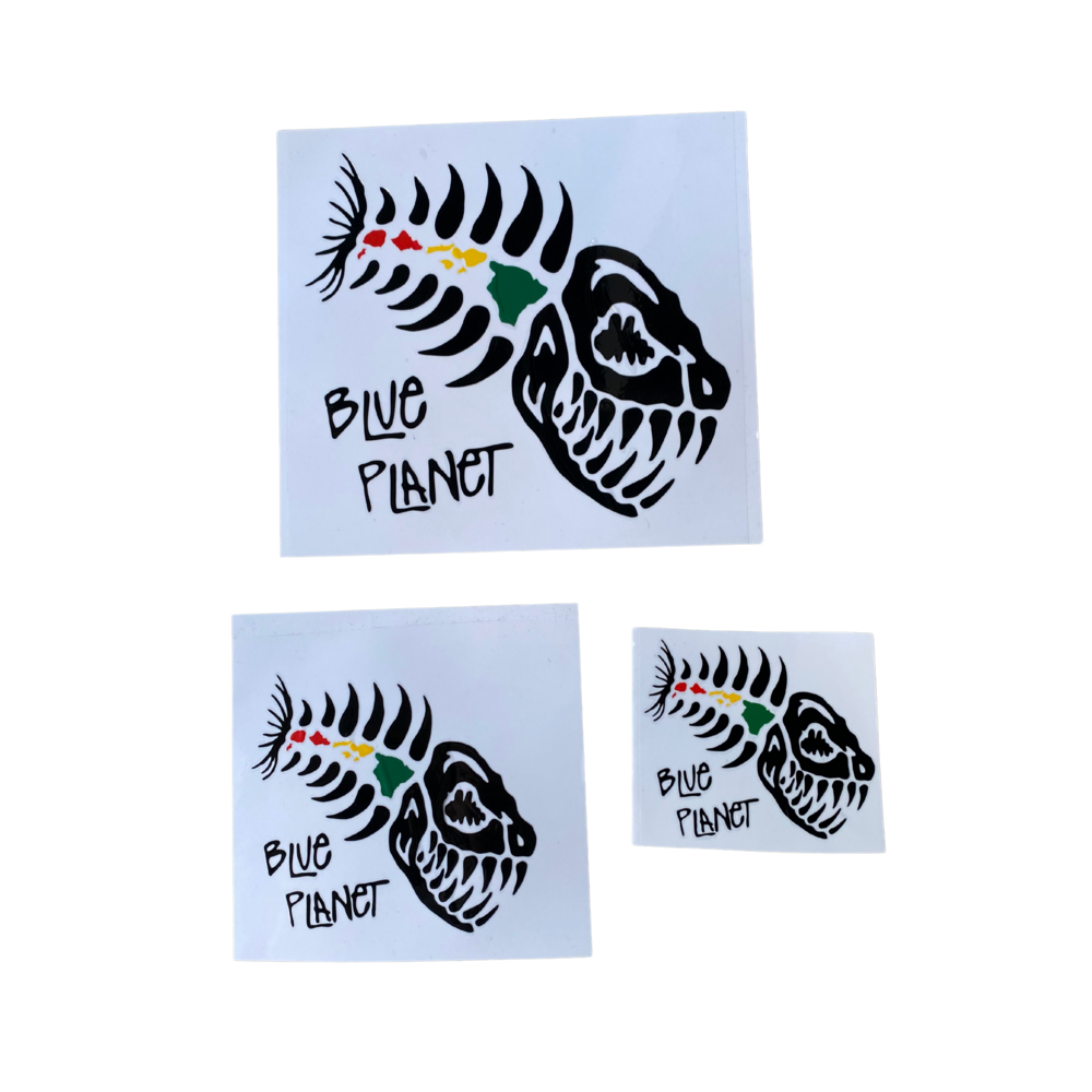 Fish Logo Die Cut Stickers