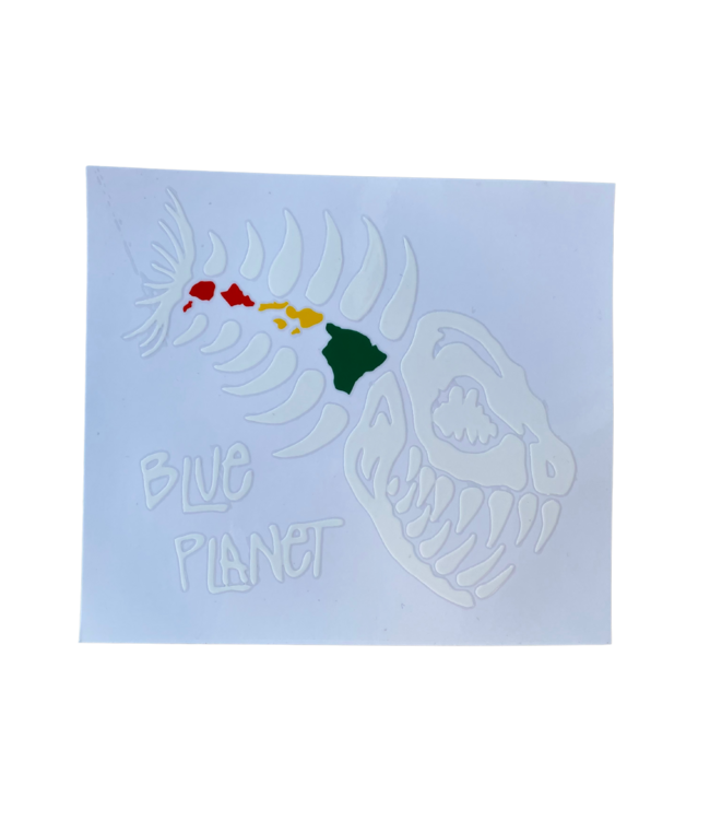 Blue Planet Fish Logo Die Cut Stickers