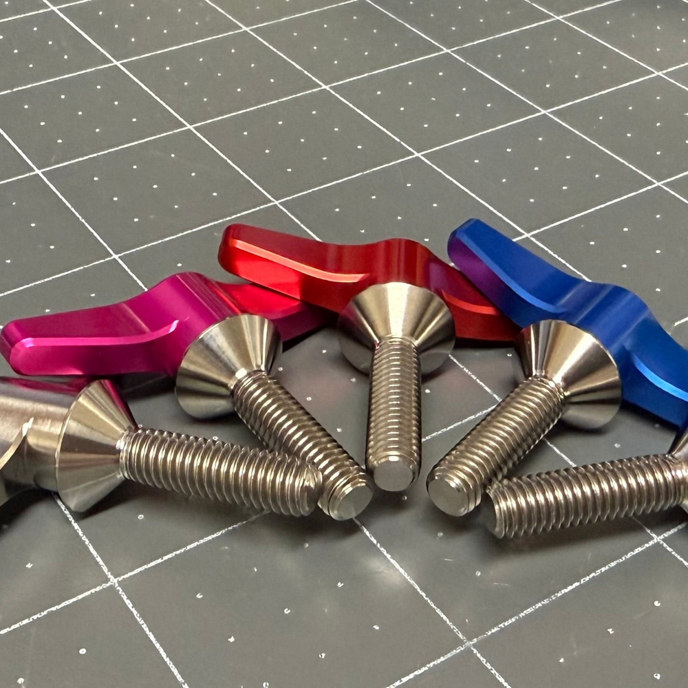 Custom Wingscrews Hydrofoil Wing Screws (Adjustable)