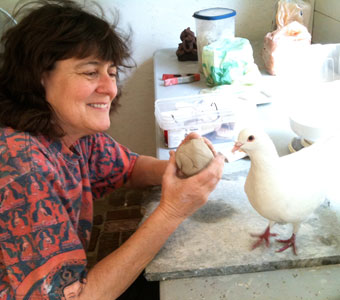 Barbara has always been a bird lover!