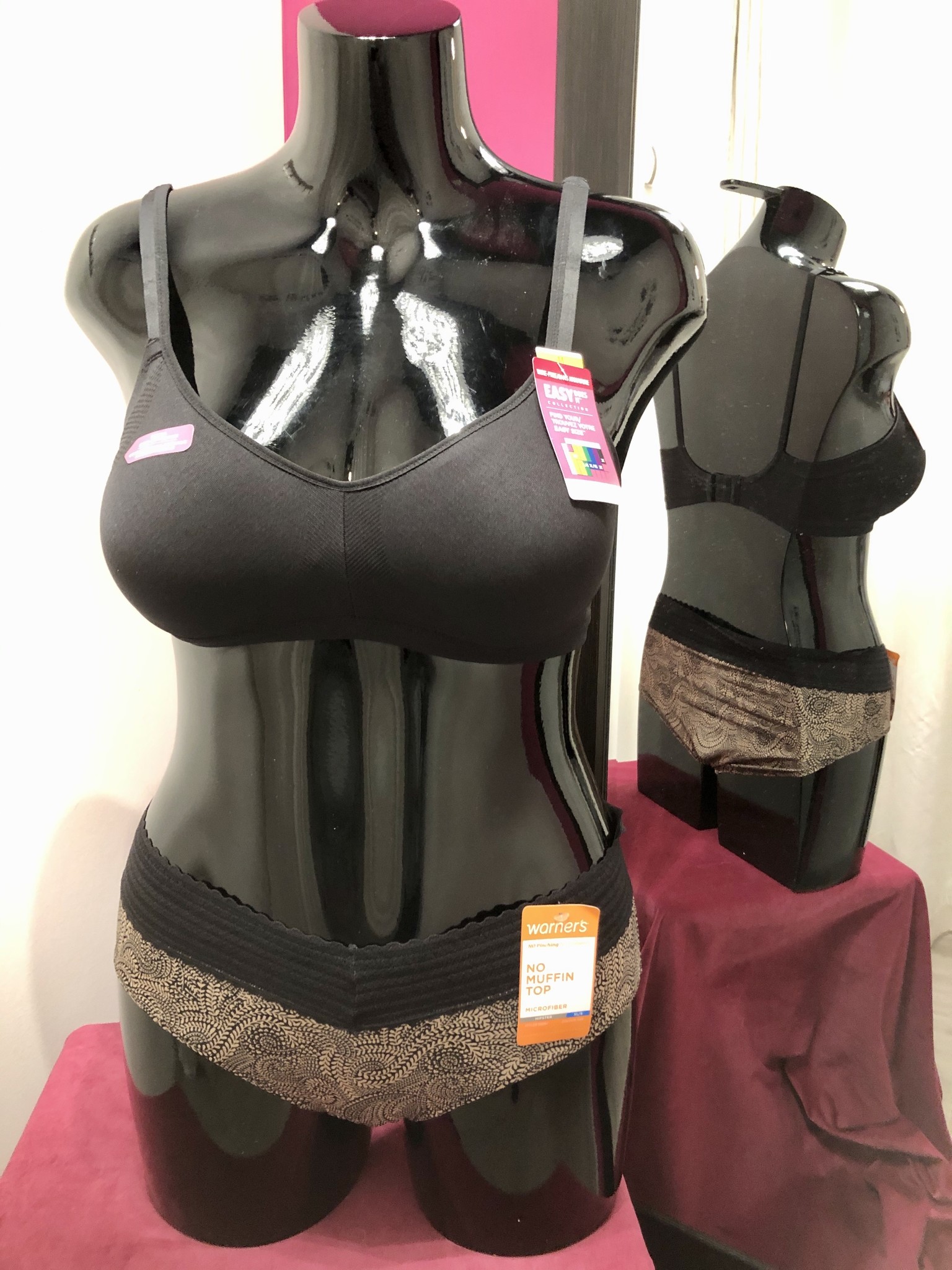 Warner's Easy Does It No Bulge Bralette Rm3911a In Grey Heather