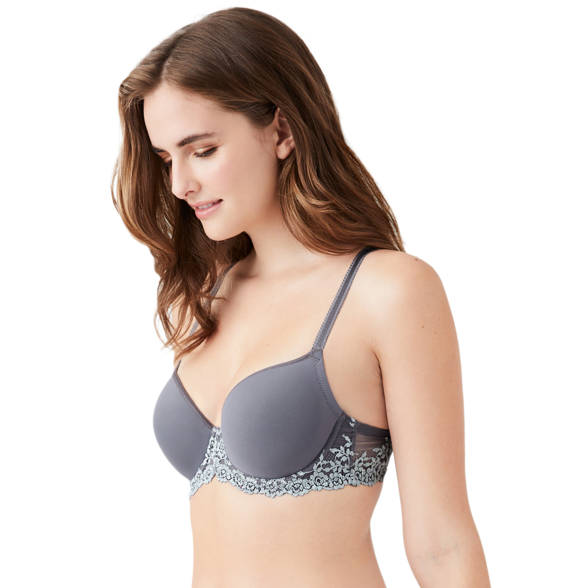 Embrace Lace T-shirt bra in Quiet Shade