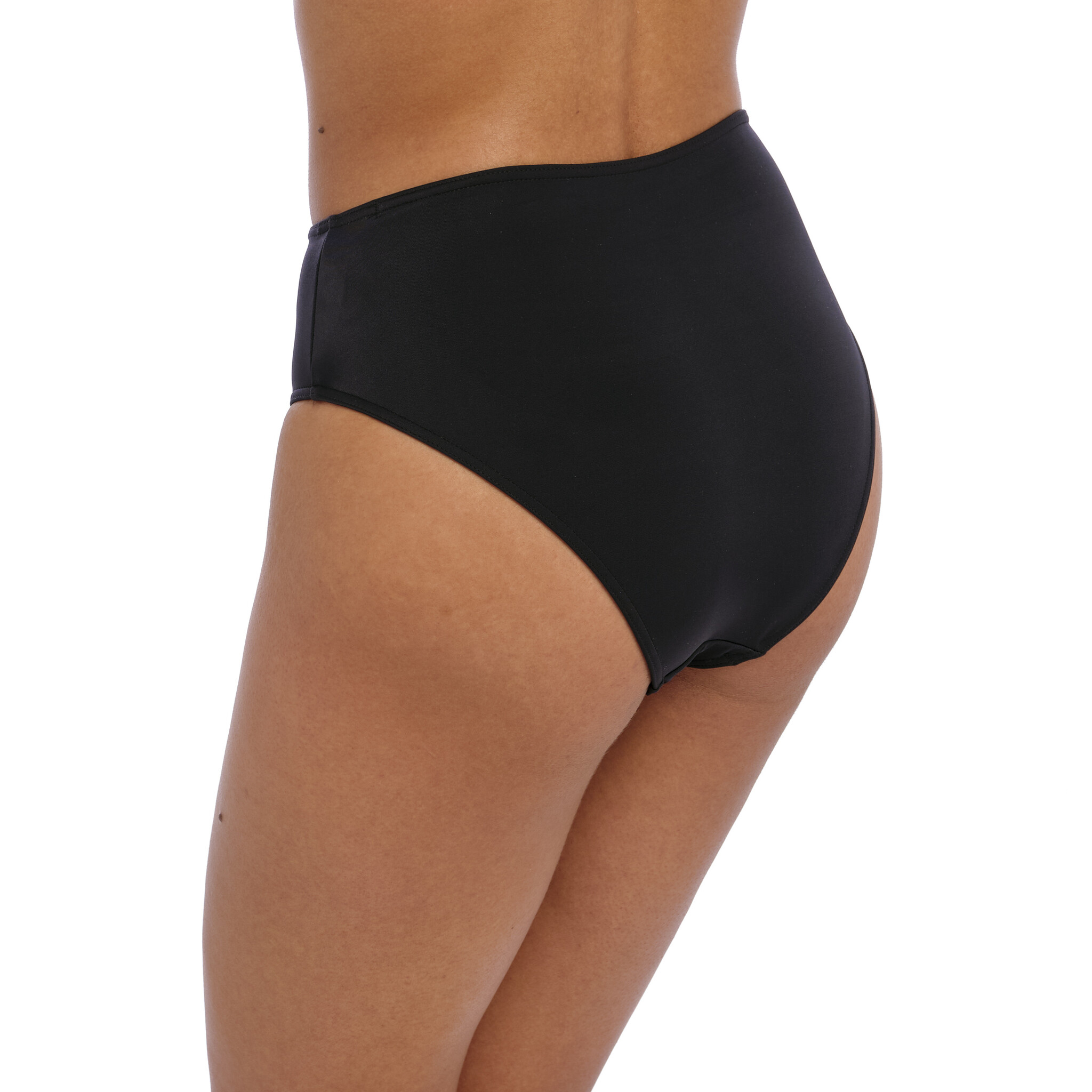 AS7236 Jewel Cove High Waist Plain Black